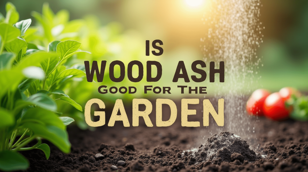 is wood ash good for the garden